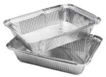 Aluminium trays