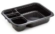 Plastic meal trays